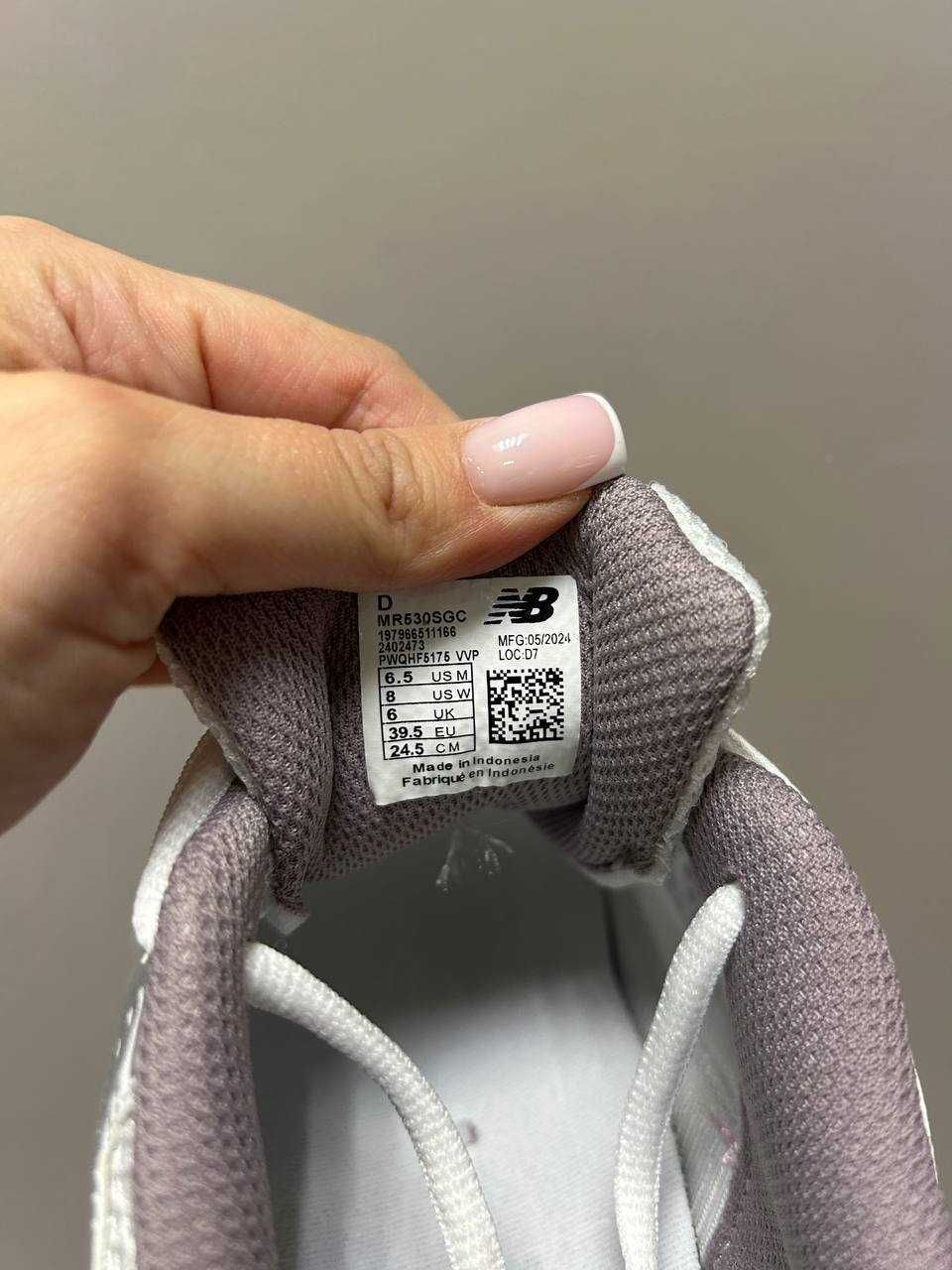 Кросівки New Balance 530 White Pink / кроси Ню Беленс 530 біло-рожеві