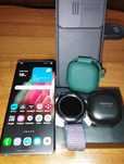 Samsung galaxy s 21 ultra, buds pro. watch 4 classic 46 mm