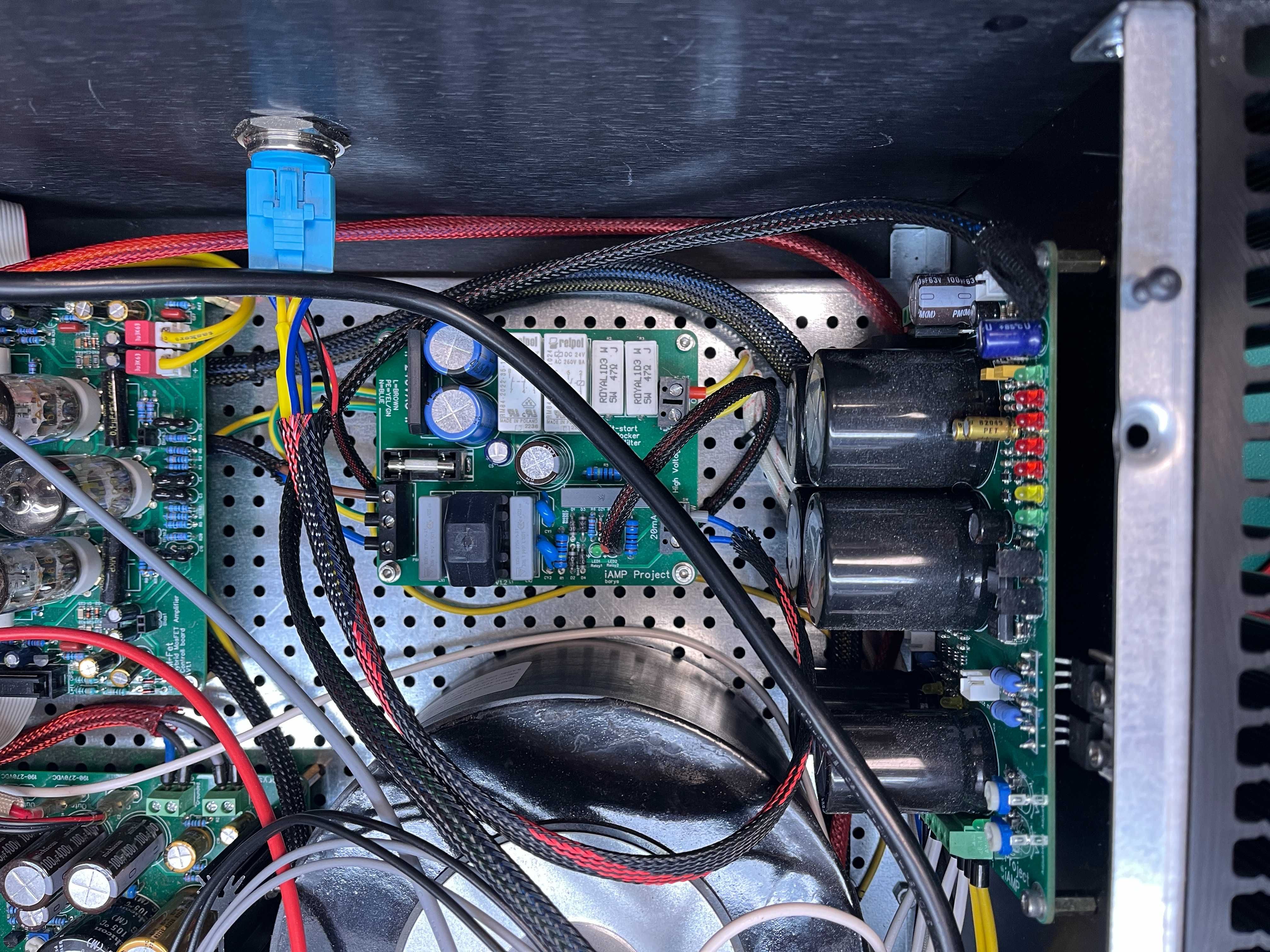 Wzmaczniacz audio DIY LM-FET - bez trafo