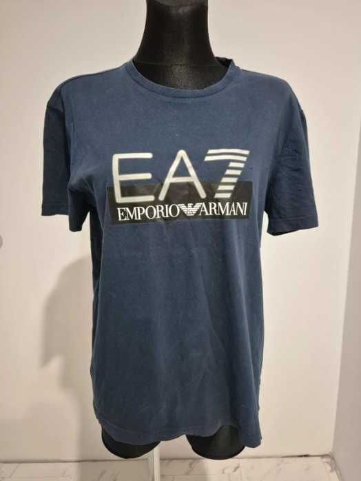 Koszulka męska Emporio Armani oryginał granatowa