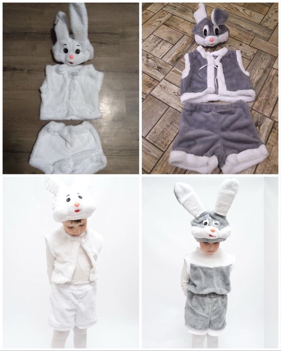 Новорічний костюм зайчик карнавальний зайка та багато інших