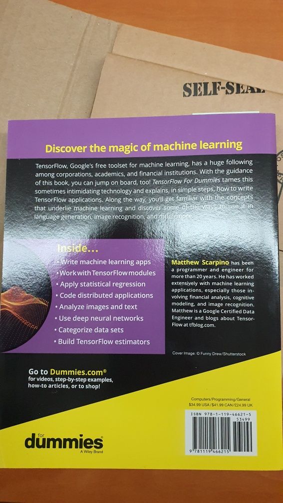 Livro TensorFlow for dummies