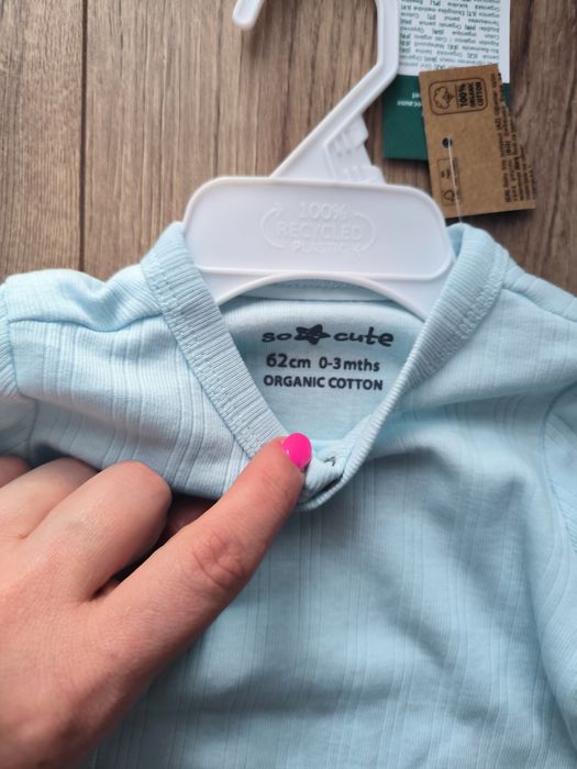 Nowe body niebieskie rozmiar 62