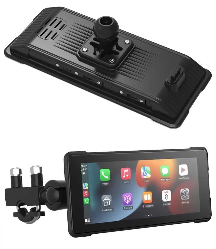 Ecrã Táctil CarPlay e Android Auto Sem Fios para Moto – Carplay Mota