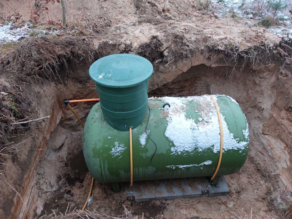 Zbiornik na gaz płynny LPG 2700L / 3600L / 4850L / 6400L podziemny