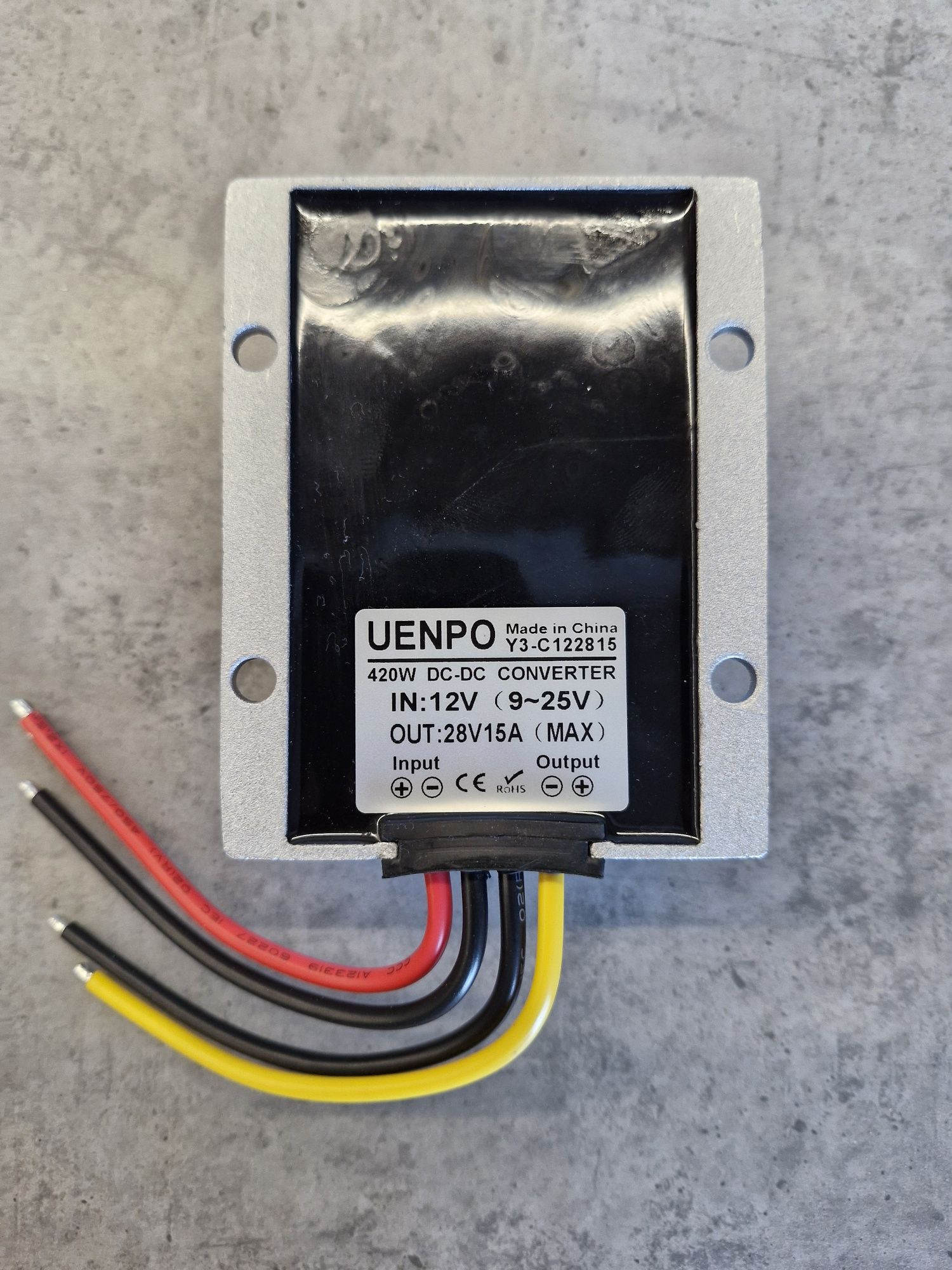 Підвищуючій Перетворювач струму DC DC 12- 28v 20 A( 18 А , 15 А, 12 А,