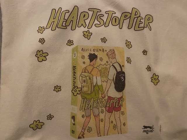 Heartstopper 4 tomy - Alice Oseman + torba z motywem Heartstopper