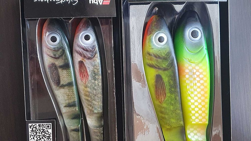 Guma Abu Garcia Svartzonker McPike 18cm i 21cm - Mix 4 sztuki