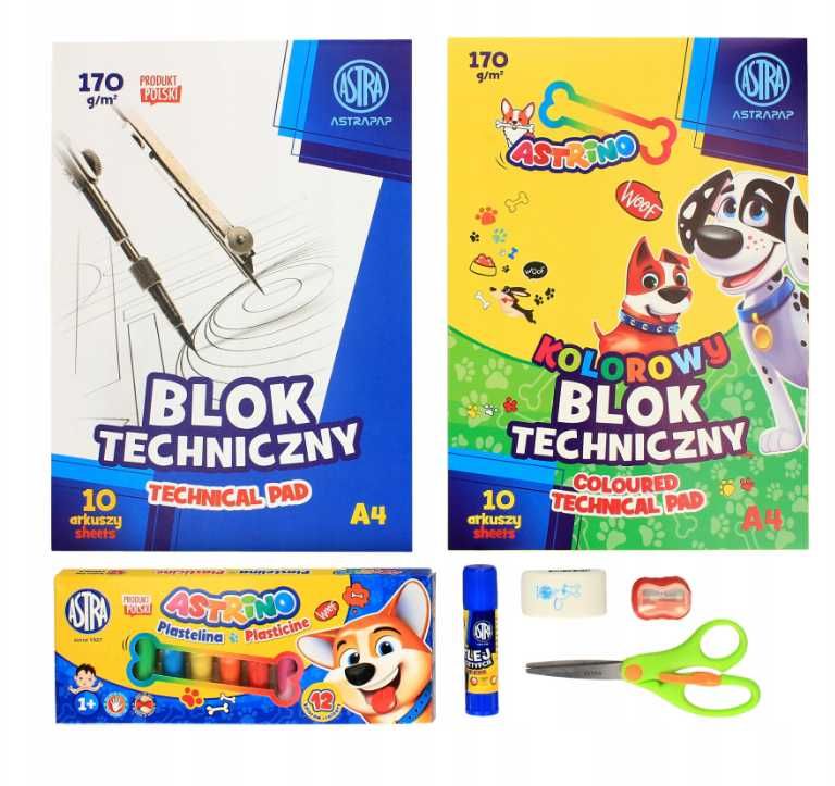Piórnik Head i Wyprawka Szkolna 12 Elementów - (Promocja)