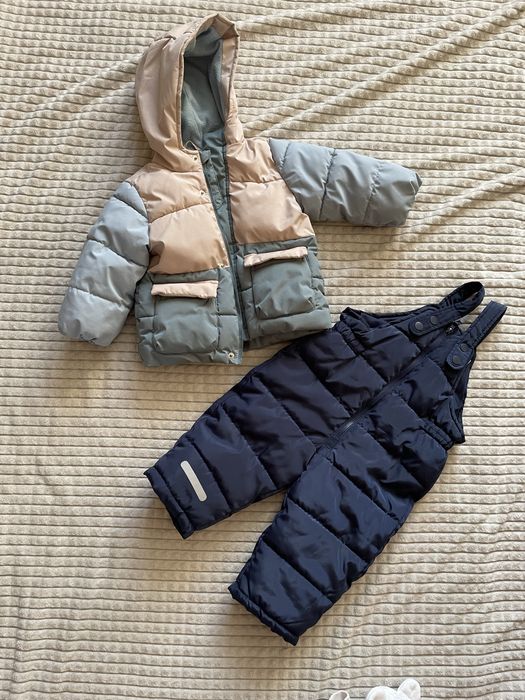Дитячий зимовий набір(комбінезон) 74-80см