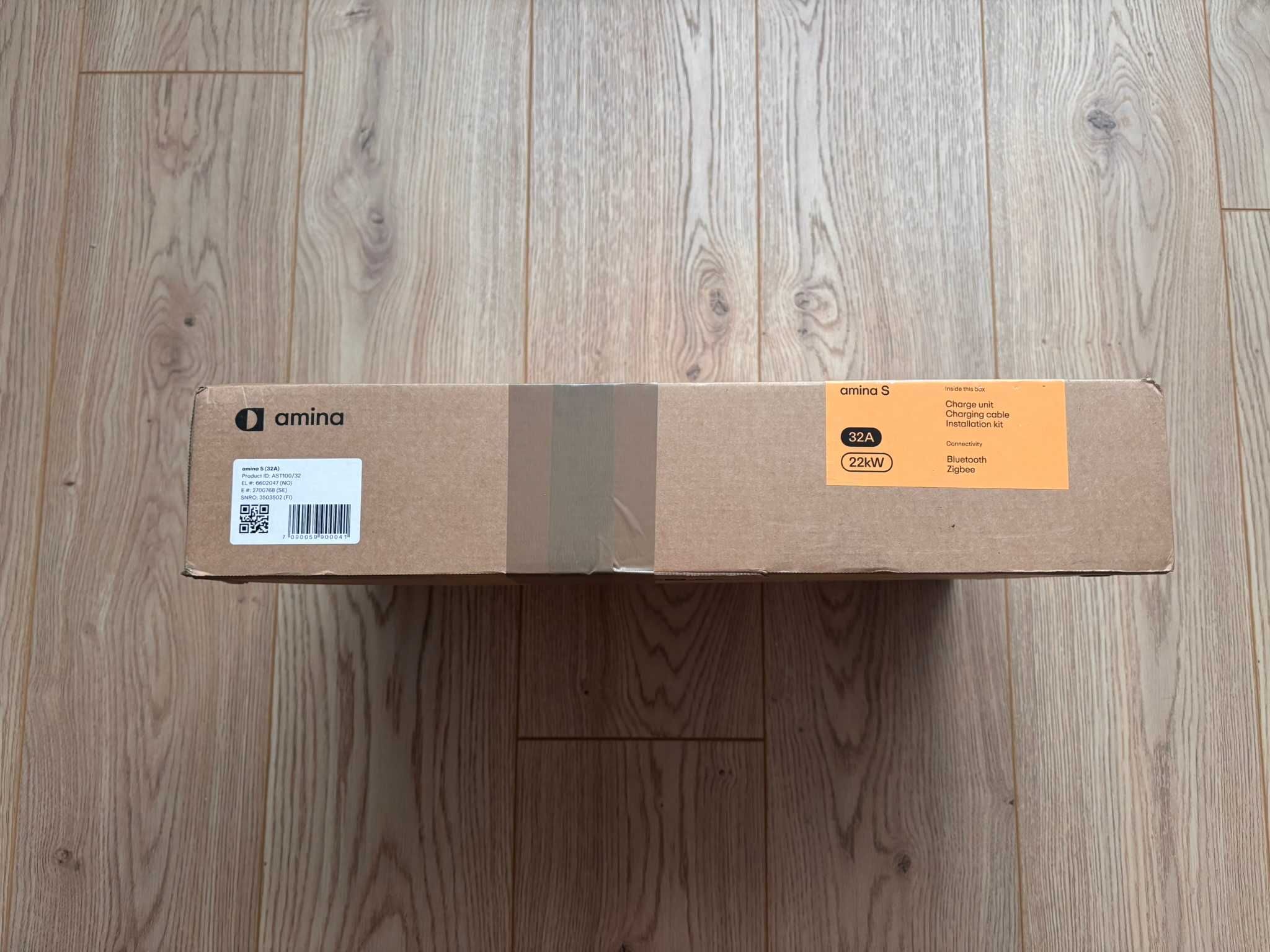 Stacja ładowania AMINA S Wallbox EVSE Ładowarka AC 22kW 3 fazy Norway