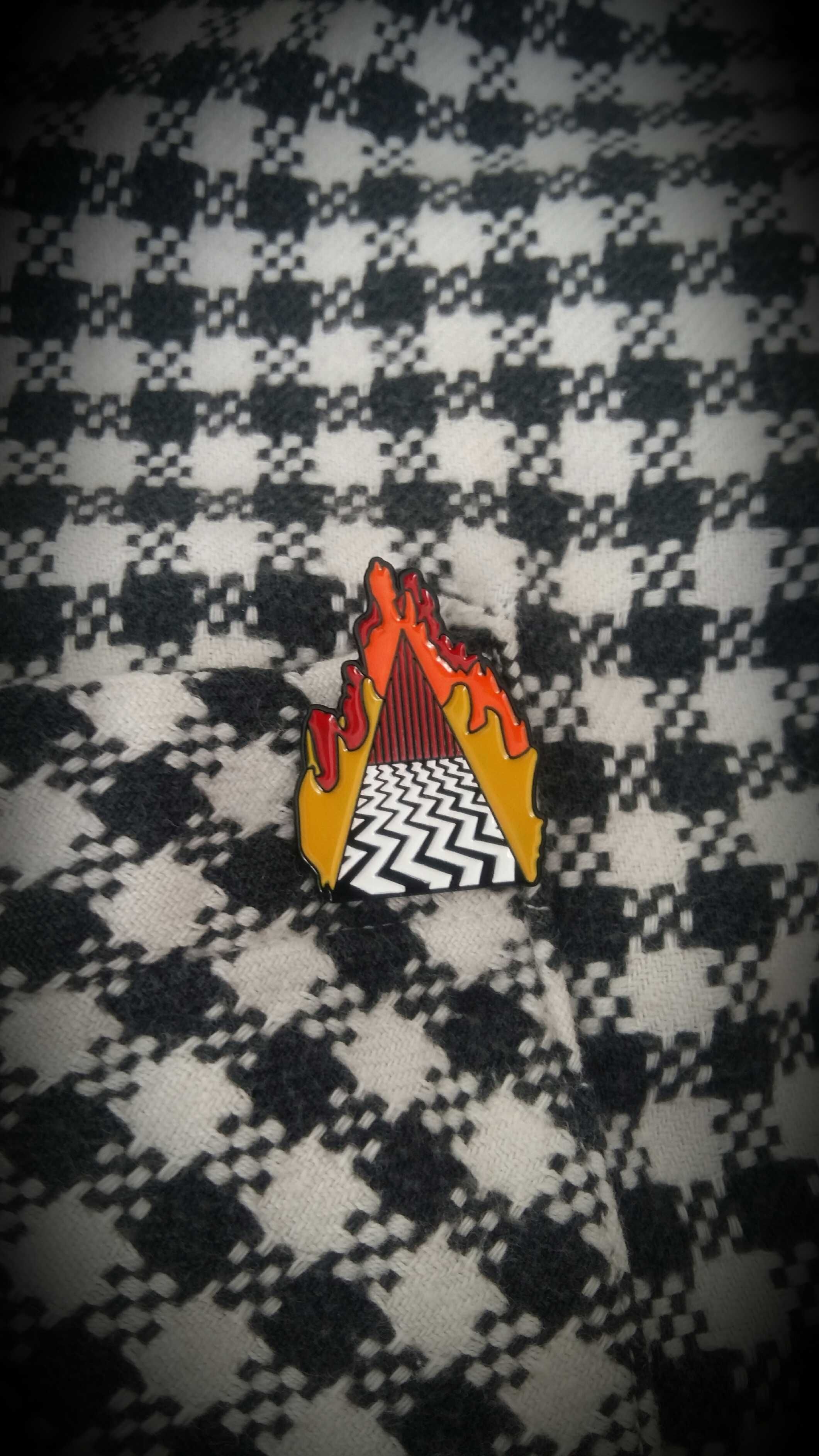 Wpinka Pin Twin Peaks Pożar Przypinka