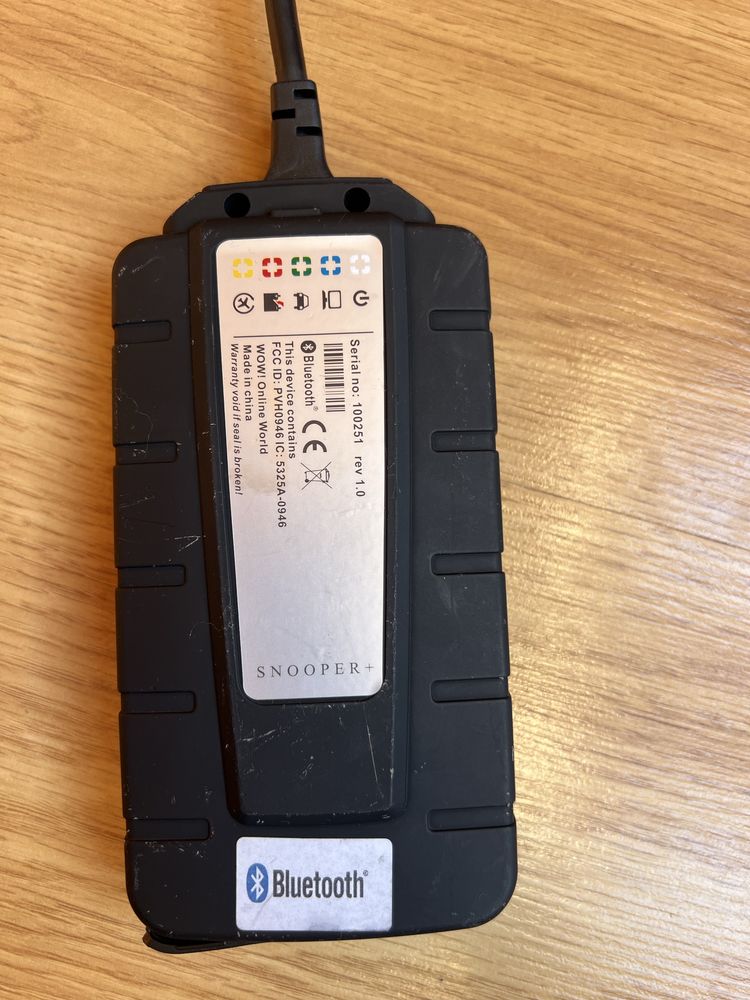 Skaner diagnostyczny snooprr Bluetooth