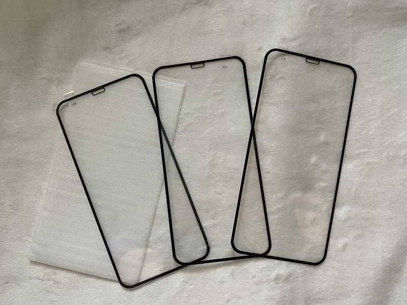 Новые защитные стекла на айфон 11 защитное стекло чёрная окантовка