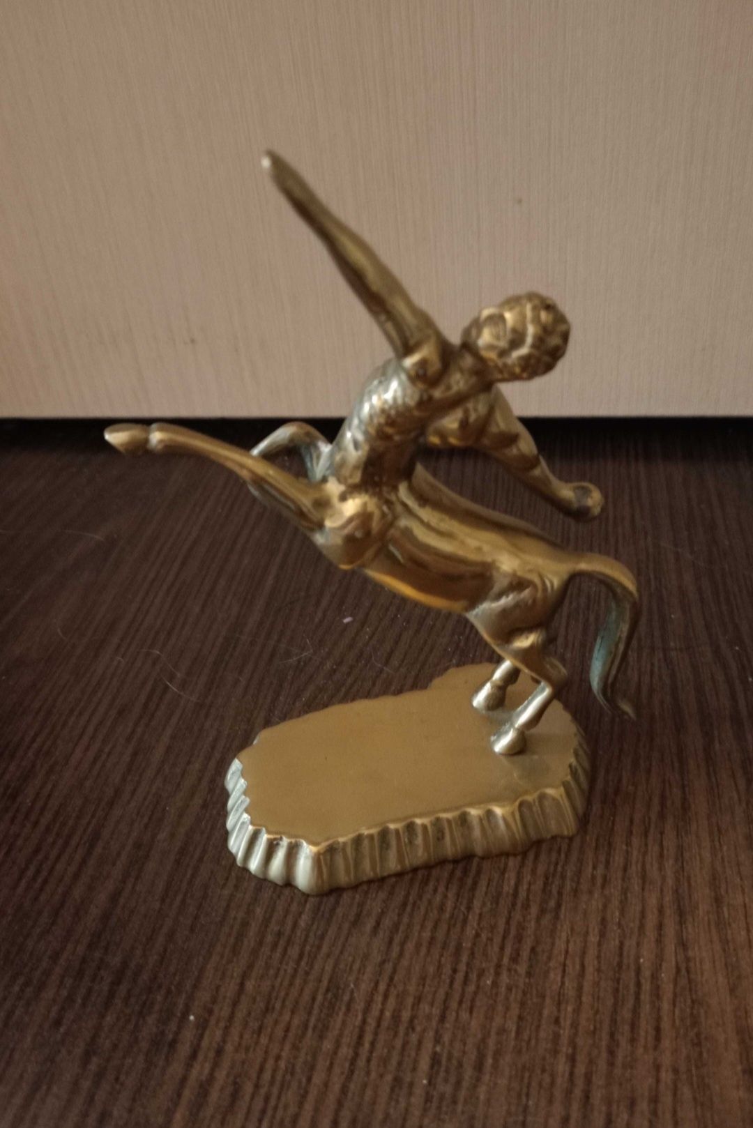 Винтажная статуэтка Кентавр латунь