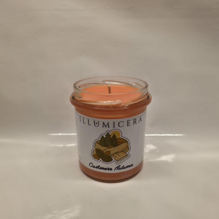 Świeczka Świeca Sojowa Zapachowa Cashmere Autumn 330ml/50h