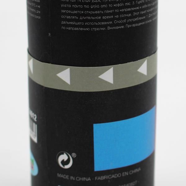 Tubo de confetis azuis - Revelação Chá de Bebé