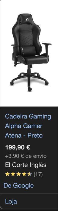 Cadeira Alpha gamer (muito bom estado)