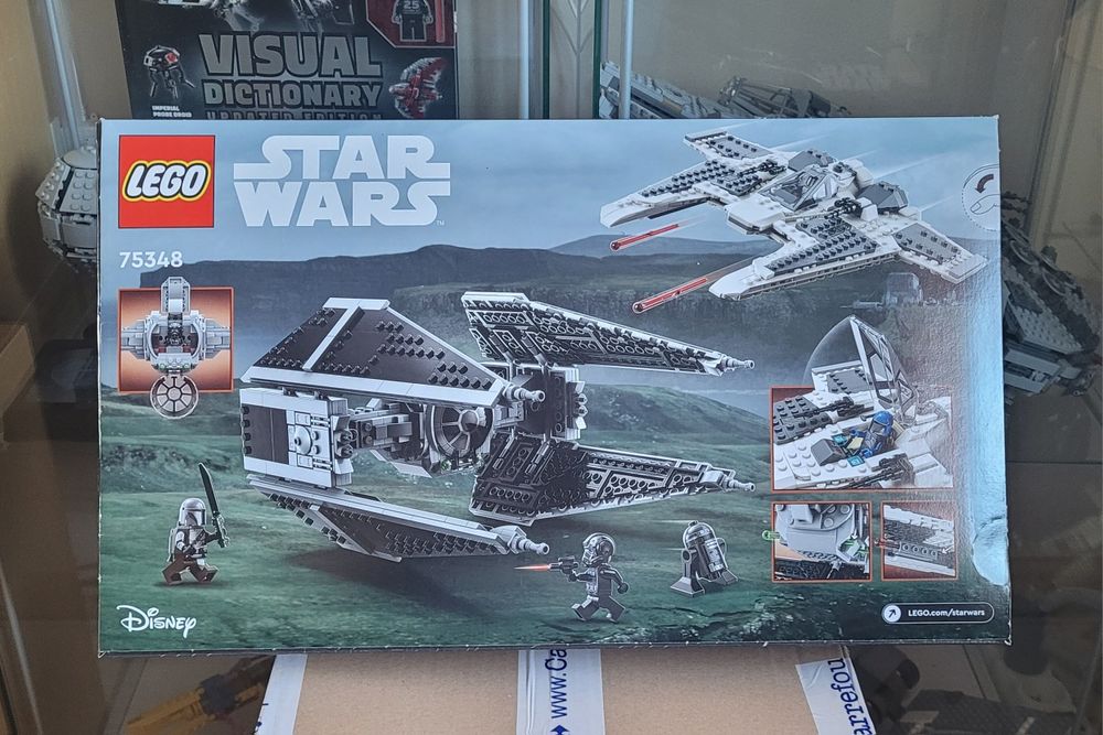 LEGO Star Wars 75348 -Mandaloriański myśliwiec Fang Fighter kontra TIE