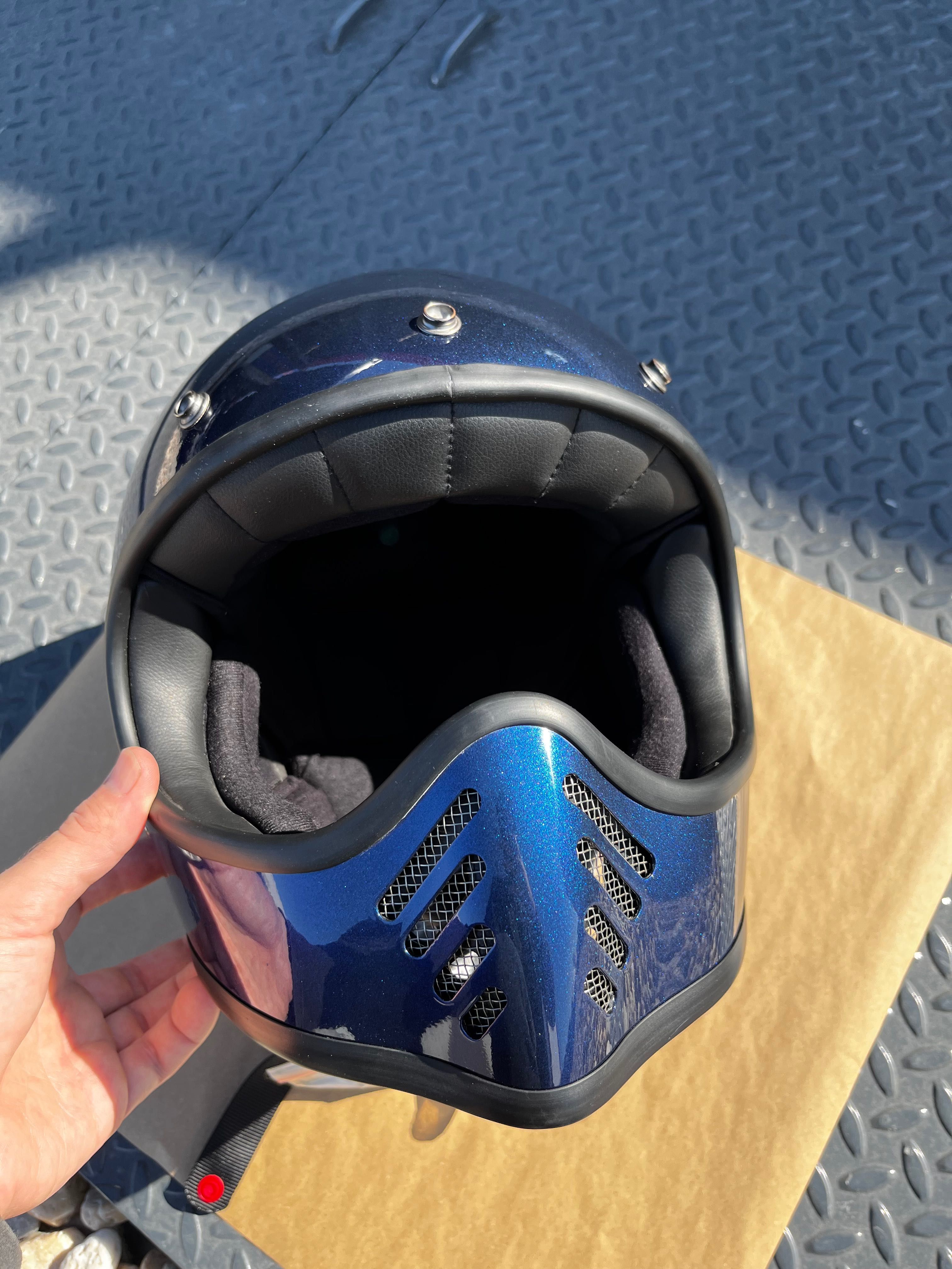 Capacete DMD Seventyfive Metallic Blue