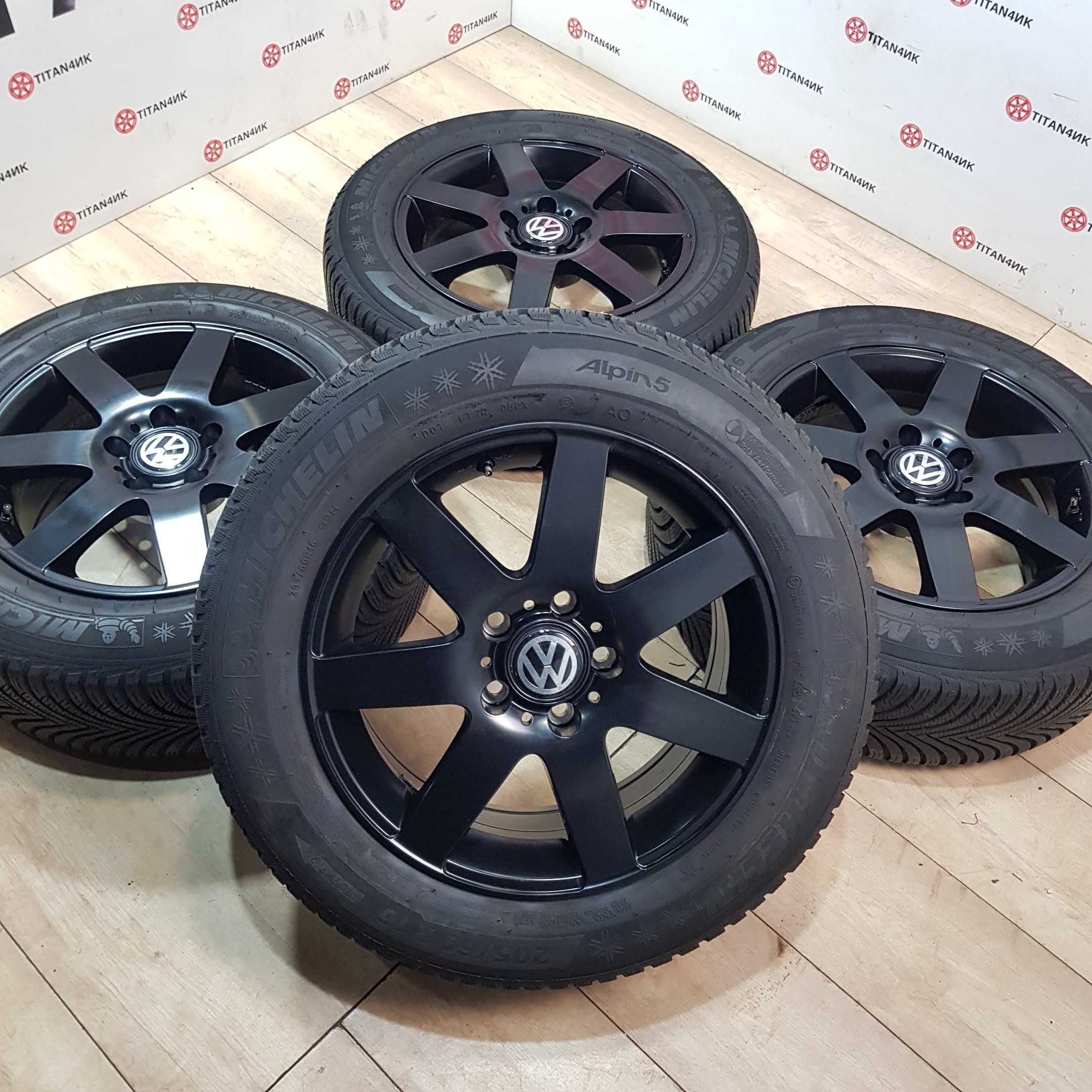 Диски VW R16 5x112 Tiguan Passat Golf Jetta T-Roc Skoda Superb Octavia