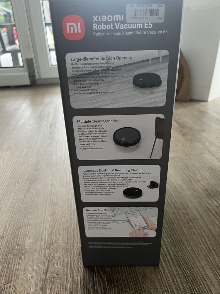 Robot sprzątający XIAOMI Vacuum E5 EU Czarny