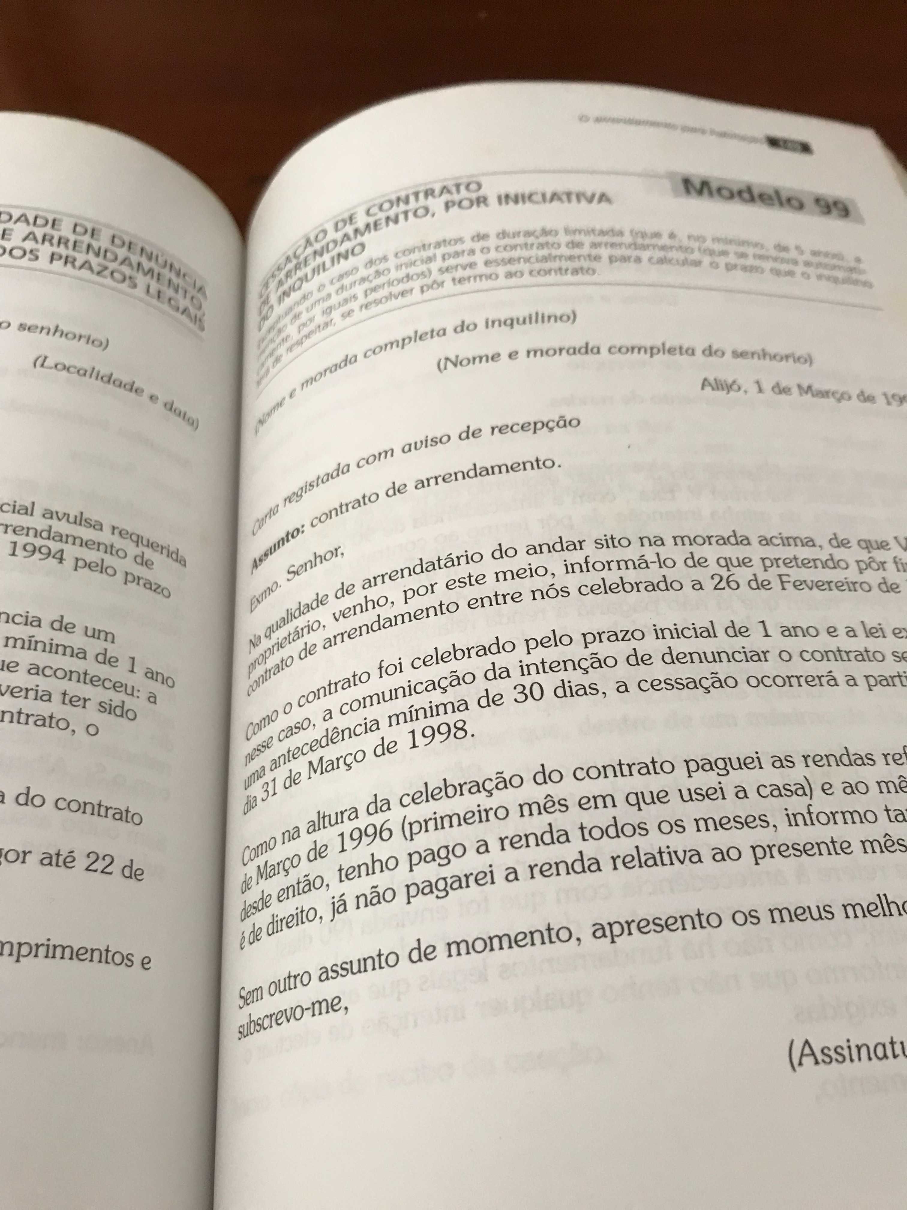 Livro/Guia "180 Modelos de Cartas" - Edições DECO Proteste