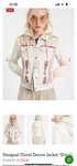 Desigual nowa kurtka damska dżinsowa patchwork kolorowa katana bluza
