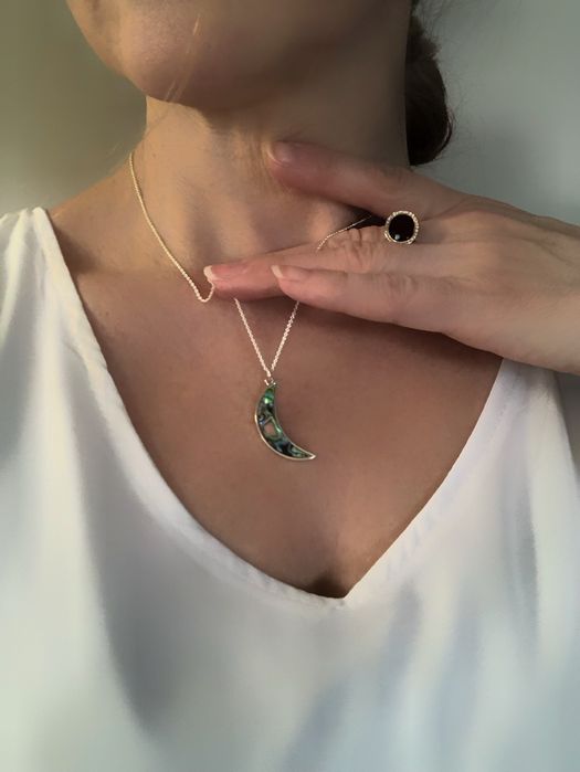 Срібна цепочка Thomas Sabo Moons, перламутр