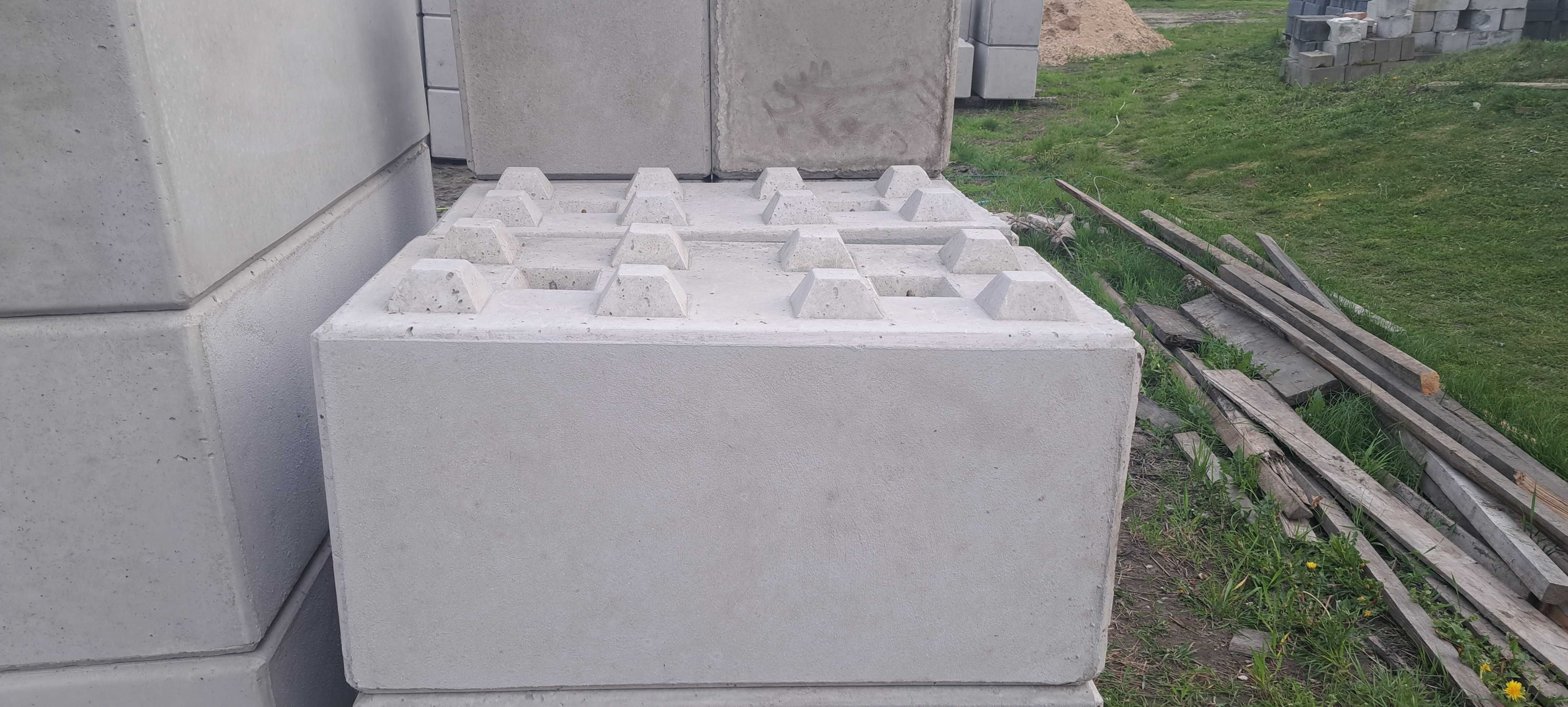 Bloczki betonowe typu LEGO