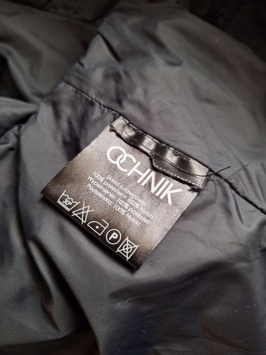 Elegancka kurtka męska czarna Ochnik Grus r. S