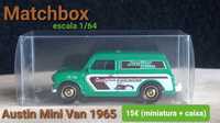 Austn Mini Van escala 1/64 matchbox