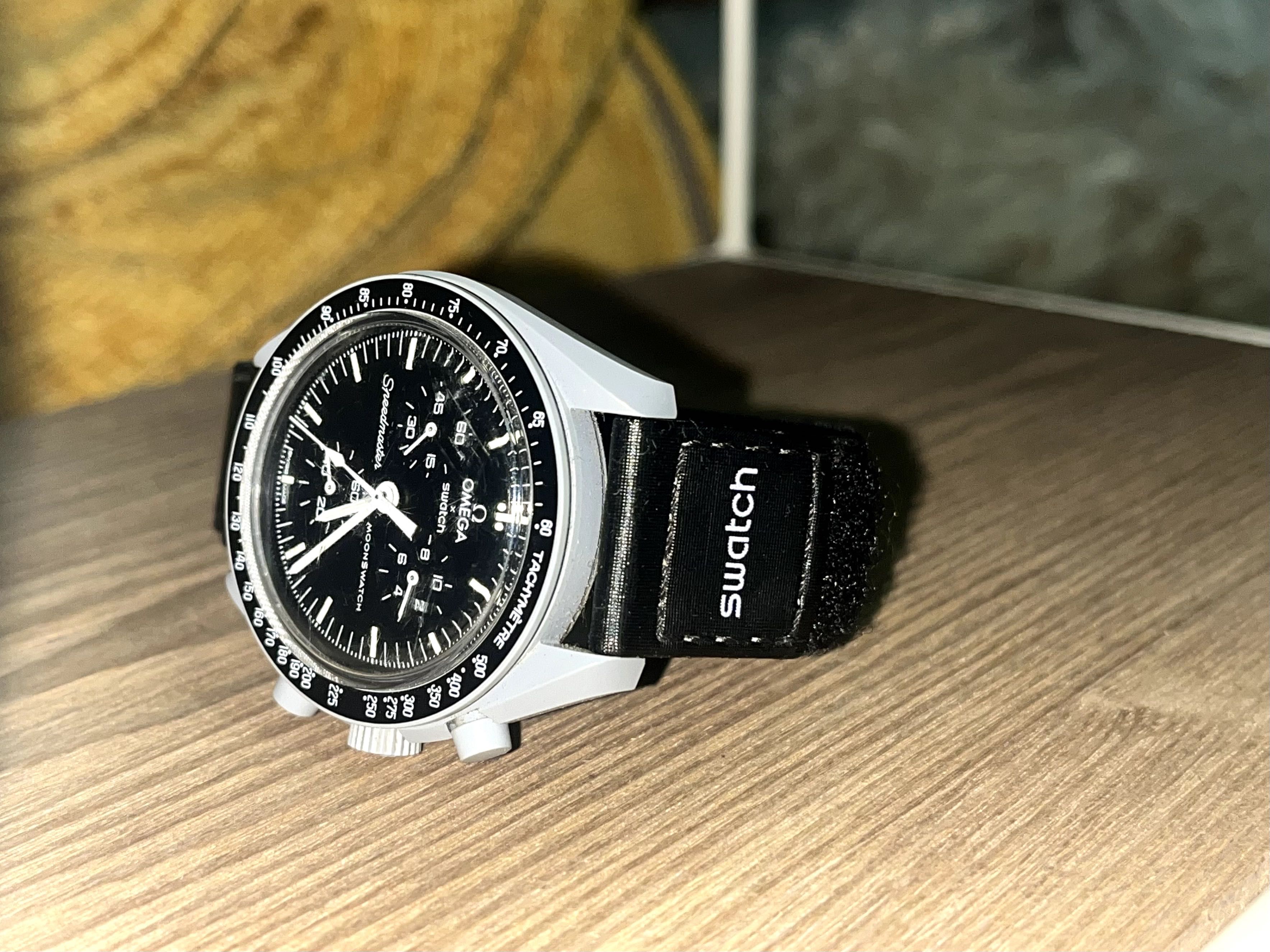 Relógio Speedmaster Moonswatch Omega x Swatch : Mission to the Moon