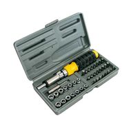 Набор торцевых головок 41 Piece Bit Socket Set с насадками и трещоткой