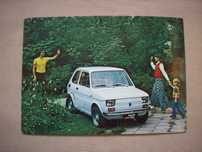 Pocztówka Polski Fiat 126p/FSM/POL - MOT.