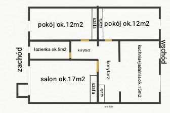 Mieszkanie 72.5m2 na parterze