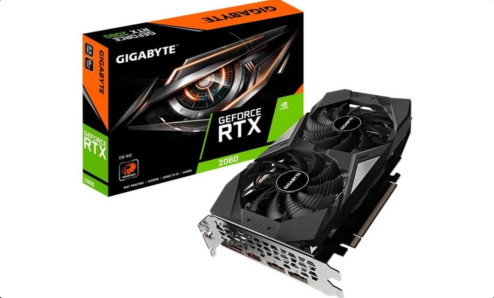 Karta Graficzna RTX 2060 GIGABYTE 6GB GDDR6