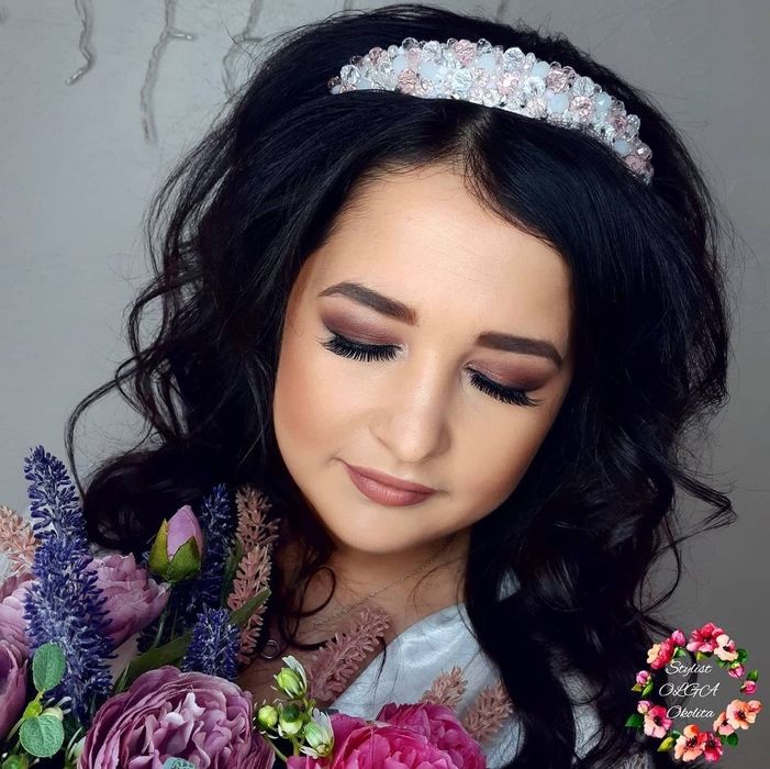 Професійний макіяж,  зачіски, укладки.  Образ нареченої