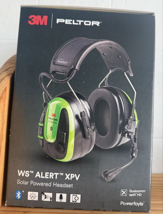3M PELTOR solar powered headset WS Alert XPV