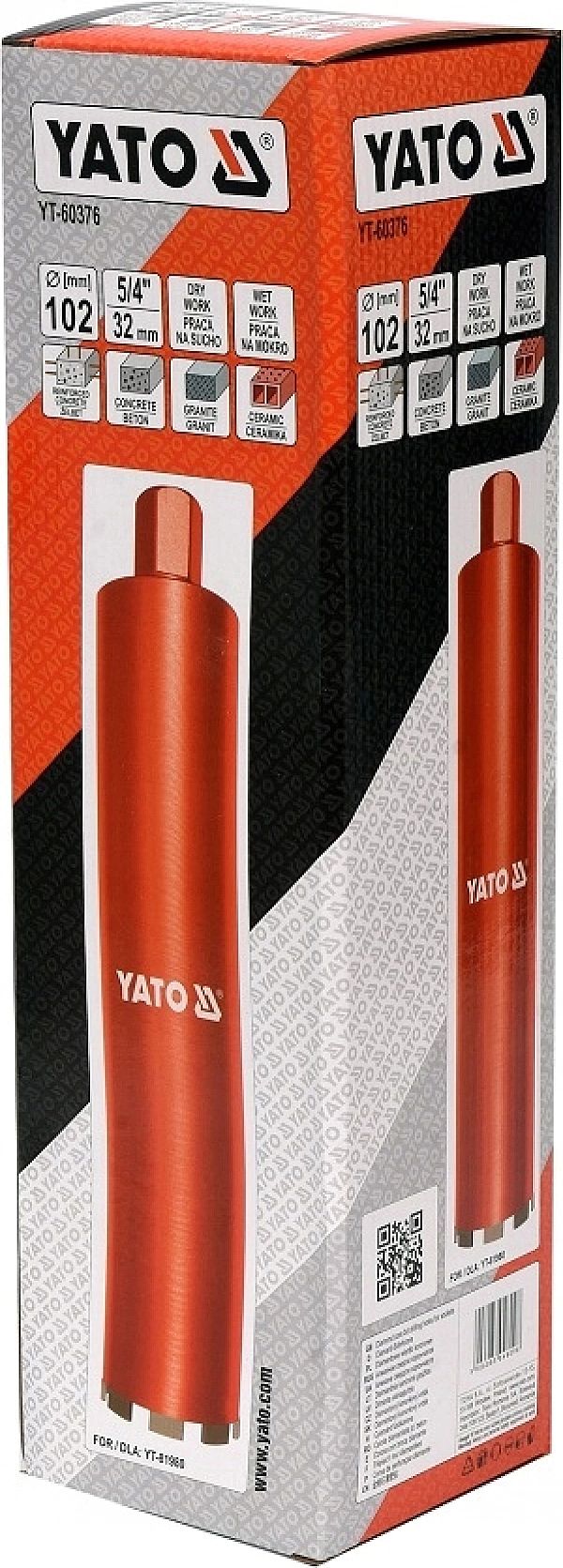 Wiertło Koronowe Otwornica Do Wiertnicy 102Mm Yato