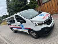 Karetka Ambulans Trafic Renault 2021 Nosze Krzesełko