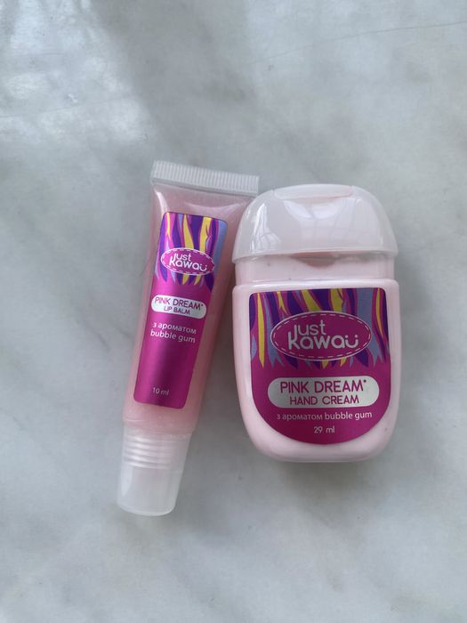 Набор косметики крем для рук и бальзам для губ