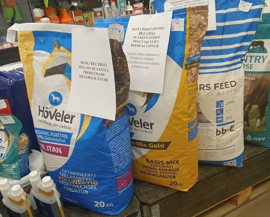 HÖVELER PURITAN musli dla koni z problemami metabolicznymi 20kg