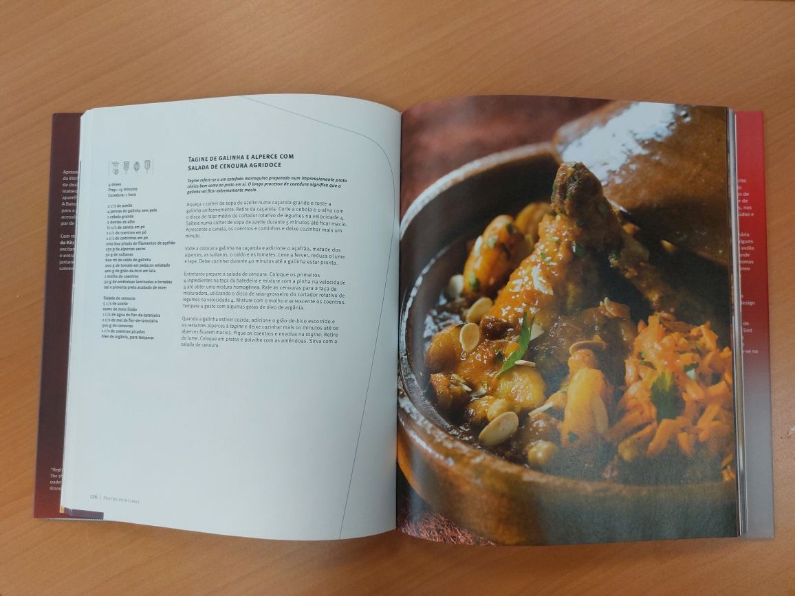 Livro de culinária  KitchenAid