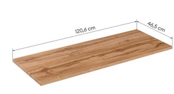 ZZ1380 Blat lazienkowy Adel Oak 120 cm, dab wotan
