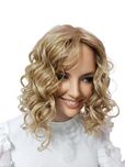 Falowany topper bez grzywki Midella  - Salon z perukami Kraków
