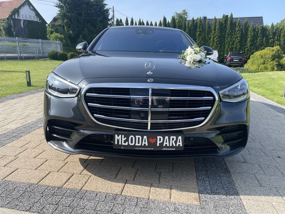 Mercedes S-Klasa Wynajem/WESELE / Auto do ślubu/