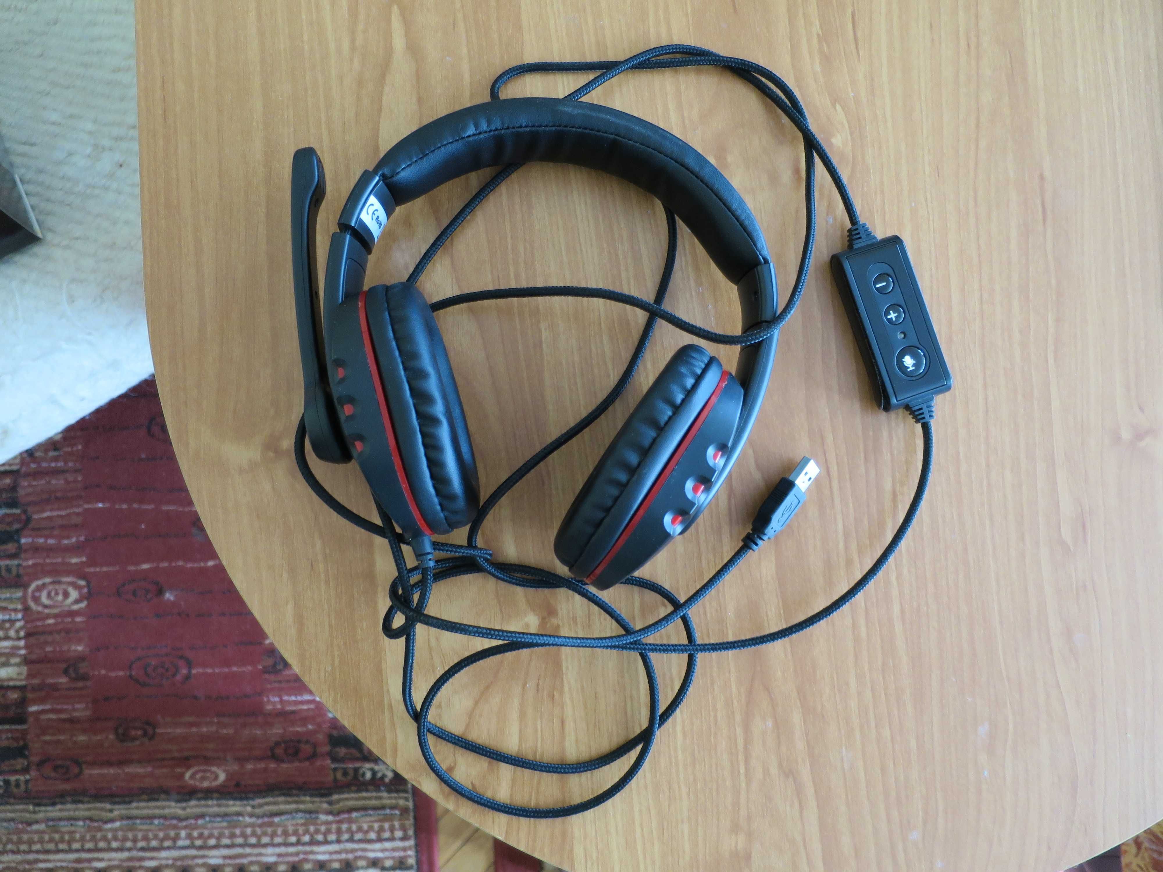 słuchawki Natec Genesis HX55 5.1 USB Virtual Sound