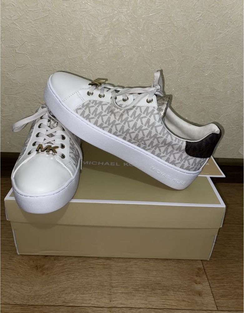 Кеди Michael Kors Poppy Color-block Logo sneakers