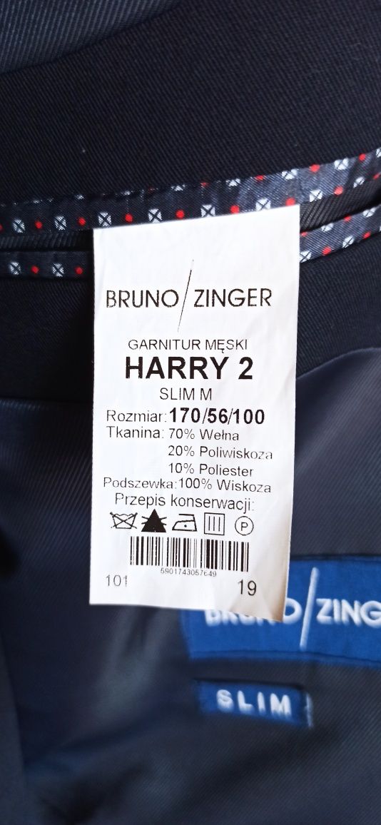 Bruno Zinger Slim garnitur 170/56/112